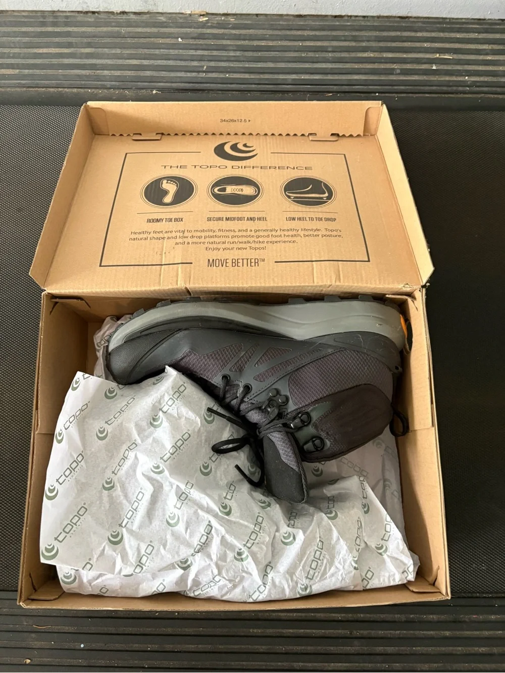 Men's Topo Athletic Trailventure 2 Hiking Boot - NIB, sz 8.5